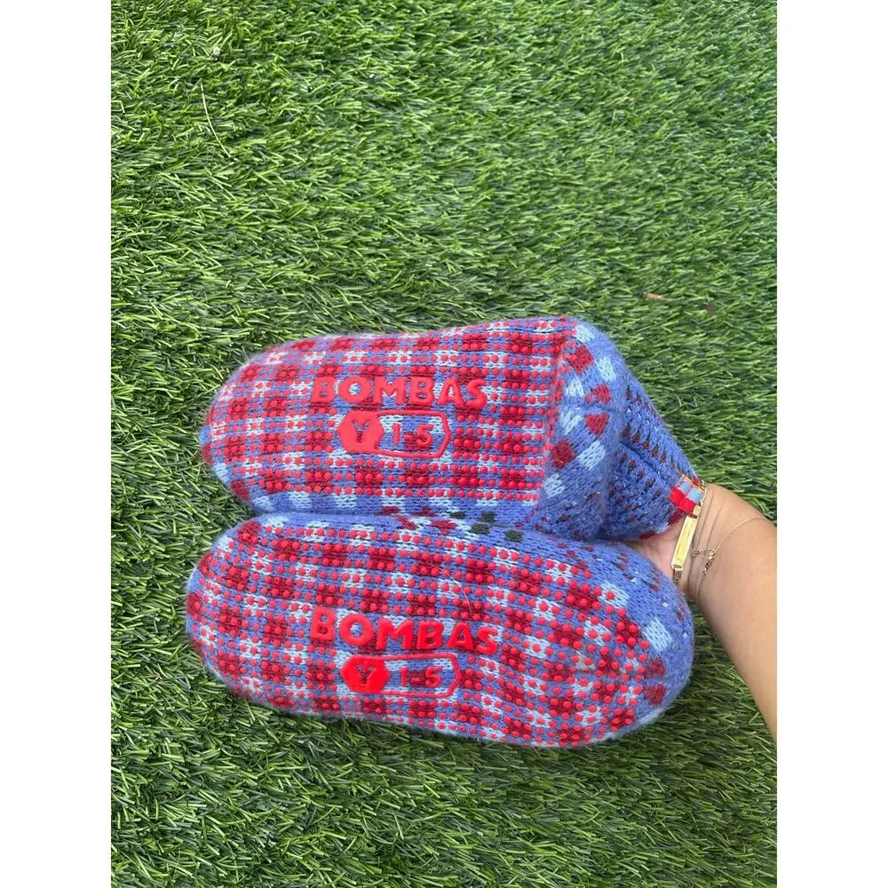 Bombas Youth Gripper slippers knit design Y 1-5